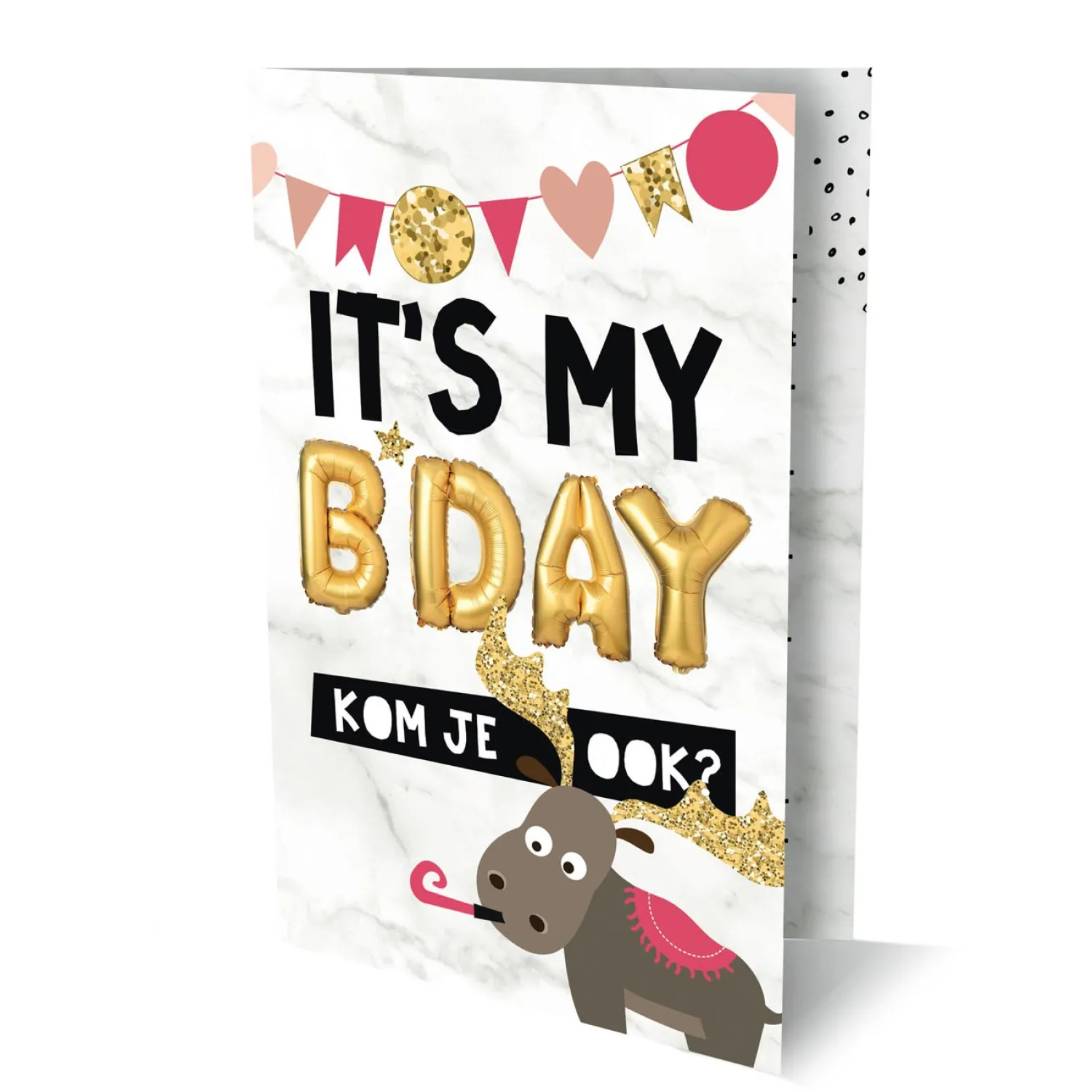 Uitnodigingen B-day, 6st.> Online