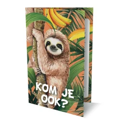 Uitnodigingen Luiaard, 6st. Sale