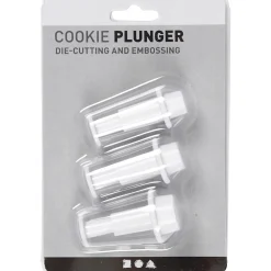 Uitsteekvormen met Stempel Cirkel, 3st.>Creativ Company Hot