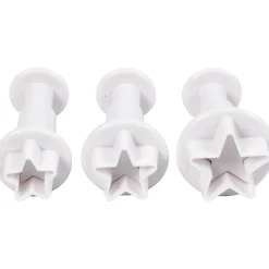 Uitsteekvormen met Stempel Ster, 3st.-Creativ Company Outlet