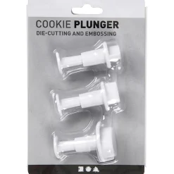 Creativ Company Uitsteekvormen met Stempel Hart, 3st. Clearance