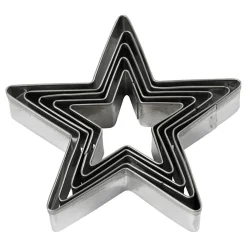 Uitsteekvormen Ster, 5st.>Creativ Company Sale