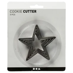 Uitsteekvormen Ster, 5st.>Creativ Company Sale