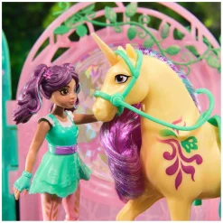 Spin Master Unicorn Academy - Pop Ava en Eenhoorn Leaf Stalspeelset