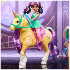 Spin Master Unicorn Academy - Pop Ava en Eenhoorn Leaf met Licht