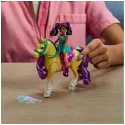 Spin Master Unicorn Academy - Pop Ava en Eenhoorn Leaf met Licht