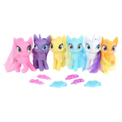 Unicorn Figuur met Haar en Draaibaar Hoofd met Accessoires, 9cm> Online