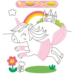 Deltas Unicorn Sticker Parade Clearance