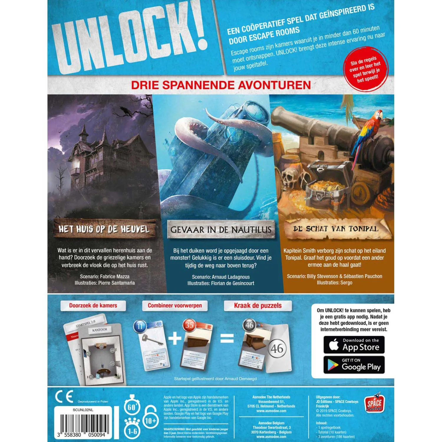 Unlock! 2 Mysterieuze Avonturen-Asmodee Best