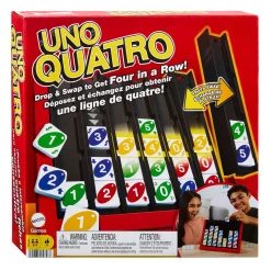 UNO Quatro Bordspel-Mattel Hot