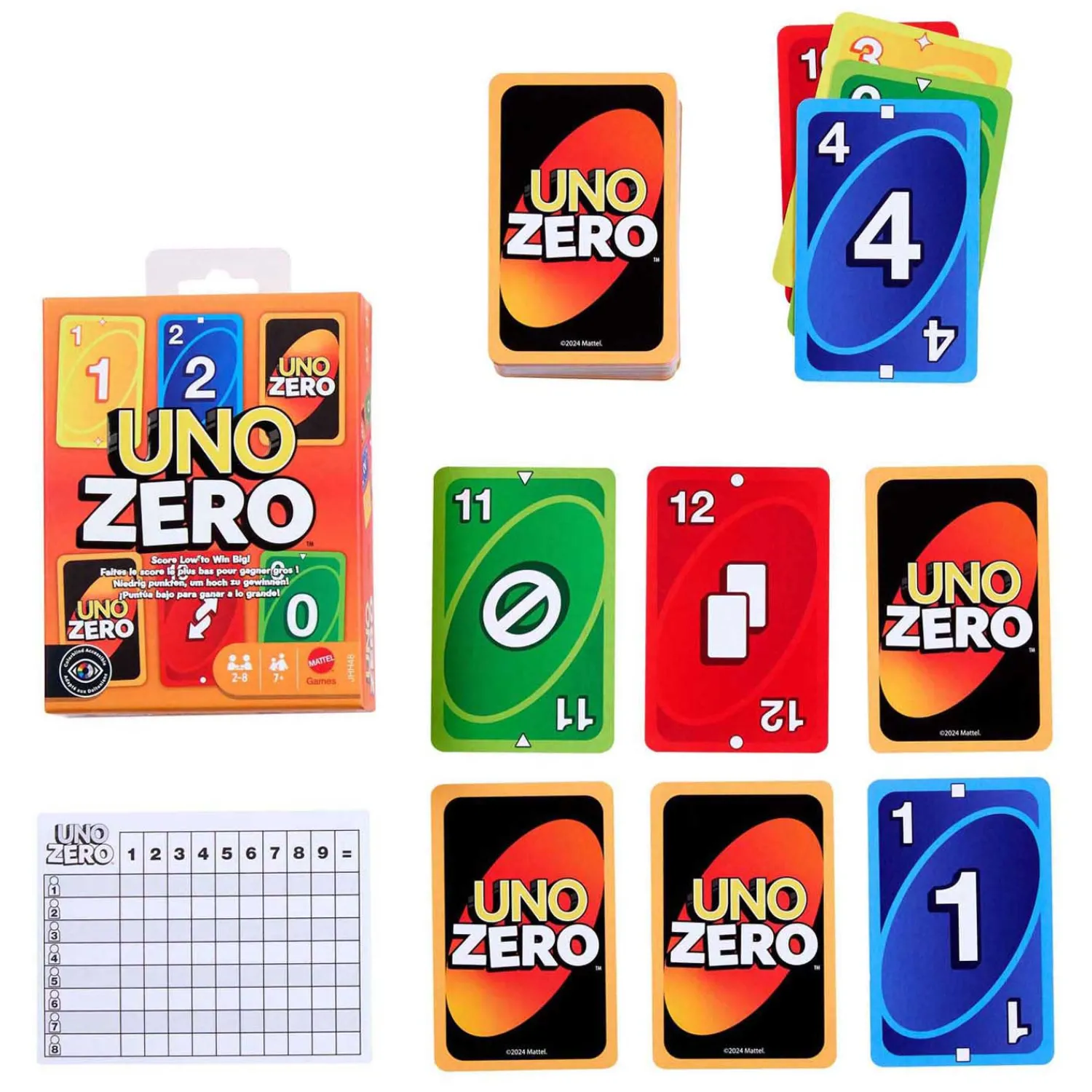 UNO Zero Kaartspel>Mattel New