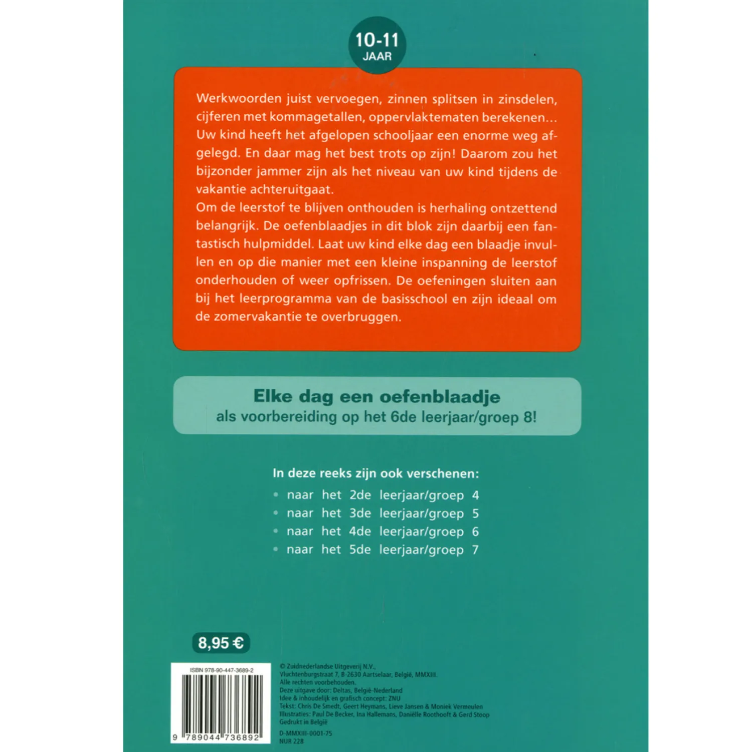 Deltas Vakantie oefenblaadjes "naar groep 8" Discount