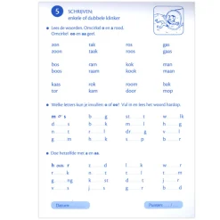 Deltas Vakantie oefenblaadjes 