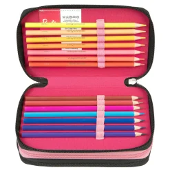 Undercover 3-Vaks Gevulde Etui Barbie New