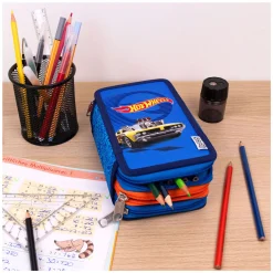 Undercover 3-Vaks Gevulde Etui Hot Wheels Best