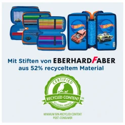 Undercover 3-Vaks Gevulde Etui Hot Wheels Best