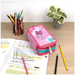 3-Vaks Gevulde Etui Minnie Mouse-Undercover Online