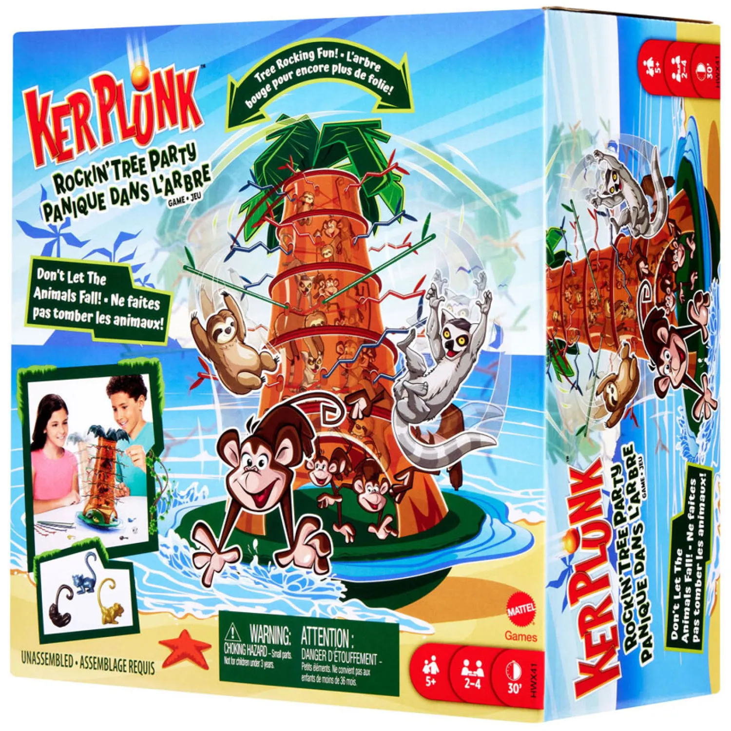 Mattel Vallende Aapjes Schommelend Boomfeest Kinderspel Discount