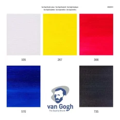 Bruynzeel Van Gogh Acrylverf Primaire Mengset, 5x40ml Sale