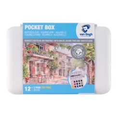 Bruynzeel Van Gogh Aquarelverf Pocket Box Basic Kleuren Best