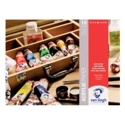 Van Gogh Blok met Acrylverfpapier 10V 370G Formaat 24x32cm-Bruynzeel Outlet