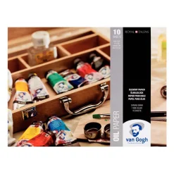 Bruynzeel Van Gogh Blok met Olieverfpapier 10V 240G Formaat 24x32cm Best