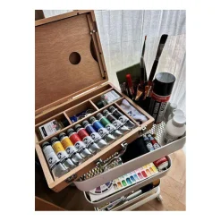 Van Gogh Olieverf Kist Basic met 10 Kleuren 40ml- Outlet