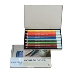 Van Gogh Starterset Aquarelpotloden met 12 Kleuren>Bruynzeel Outlet