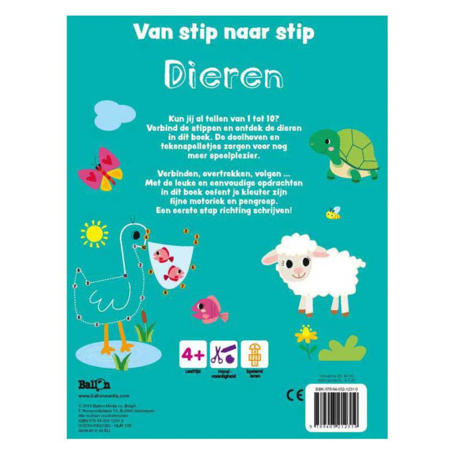 Standaard Uitgeverij Van Stip Naar Stip tot 10 - Dieren New