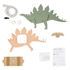 - Dino Wandlamp Stegosaurus - Hout-Van Tjalle en Jasper Best