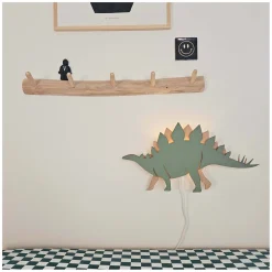 - Dino Wandlamp Stegosaurus - Hout-Van Tjalle en Jasper Best