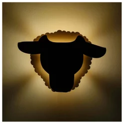 Van Tjalle en Jasper - Schaap Wandlamp - Hout Outlet