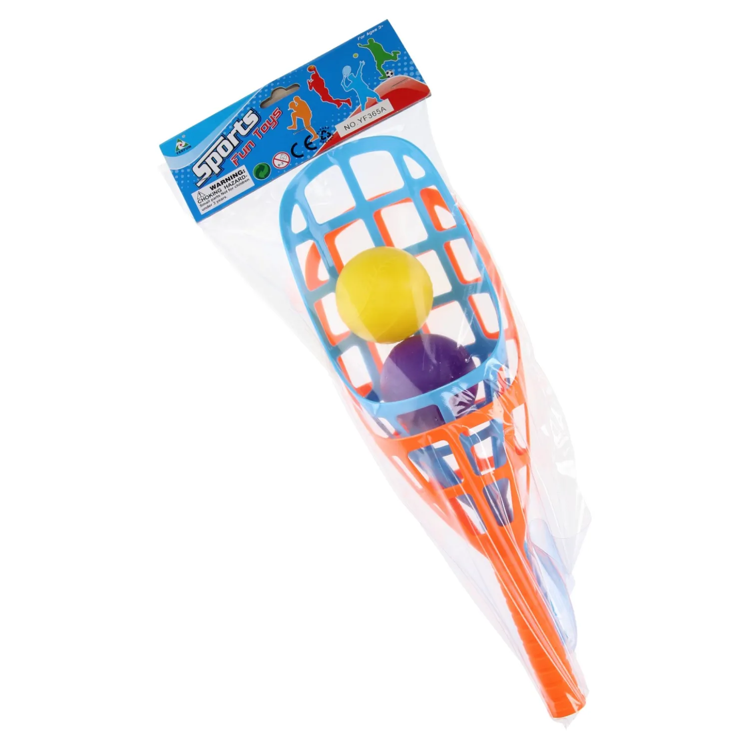 Vang- en Werpspel Blauw/Oranje Outlet