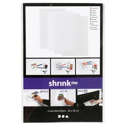 Vellen Krimpfolie Divers, 20x30, 4st.-Creativ Company
