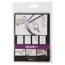 Vellen Krimpfolie met Motieven Zeemeermin, 4st.-Creativ Company Best