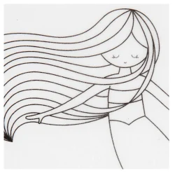 Vellen Krimpfolie met Motieven Zeemeermin, 4st.-Creativ Company Best