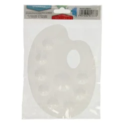 Verfpalet Wit 9 Vakken- Discount