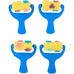 Verfroller met patronen, 4st.- Sale