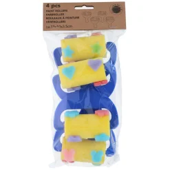 Verfroller met patronen, 4st.- Sale