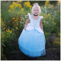 Great Pretenders Verkleedjurk Assepoester Blauw - 3-4 Jaar Discount