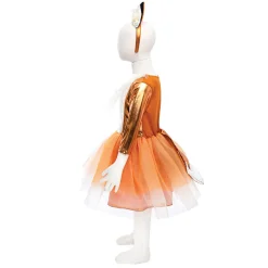 Verkleedjurk en Haarstuk Vos, 3-4 jaar-Great Pretenders New