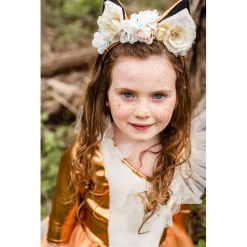 Verkleedjurk en Haarstuk Vos, 3-4 jaar-Great Pretenders New