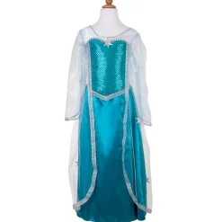 Verkleedjurk IJskoningin met Cape, 3-4 jaar-Great Pretenders Clearance