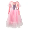 Verkleedjurk Prinses Roze Elegant, 7-8 jaar-Great Pretenders Discount