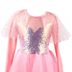 Verkleedjurk Prinses Roze Elegant, 7-8 jaar-Great Pretenders Discount
