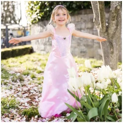 Verkleedjurk Prinses Roze - 5-6 Jaar-Great Pretenders Hot