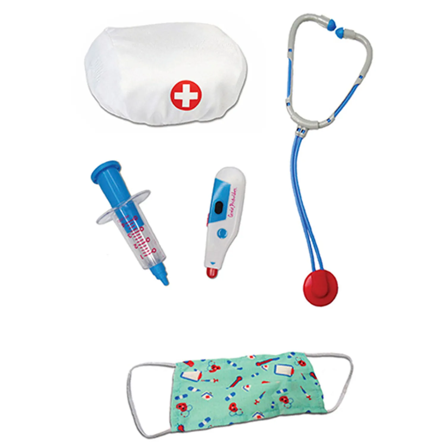 Great Pretenders Verkleedset Dokter Groen met Accessoires, 5-6 jaar