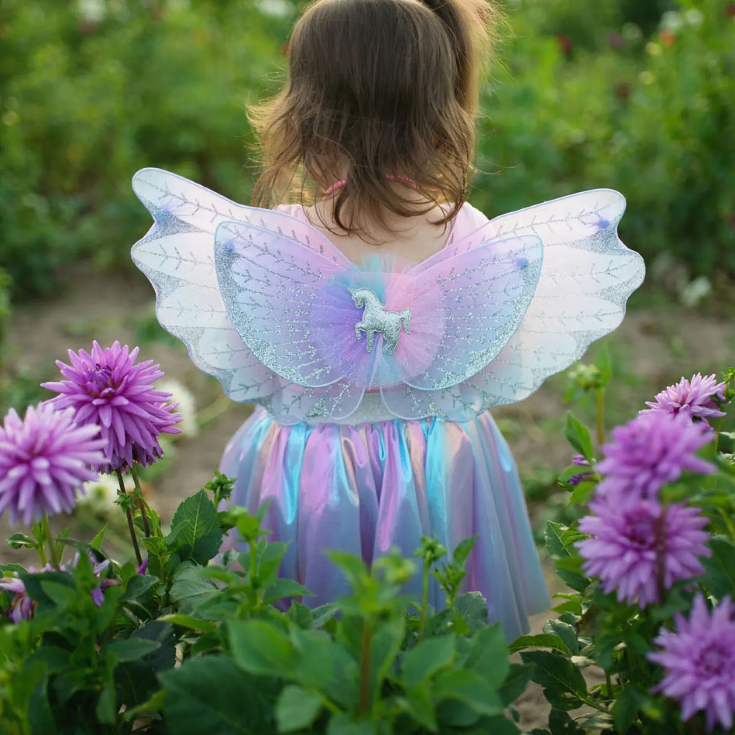 Verkleedset Eenhoorn Pastel, 4-6 jaar-Great Pretenders Hot