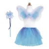 Verkleedset Fee Blauw, 4-6 jaar-Great Pretenders