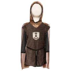 Verkleedset Koperen Ridder, 7-8 jaar-Great Pretenders New